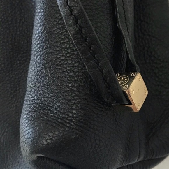 Tory Burch Black Marion Slouchy Tote - Picture 5 of 7